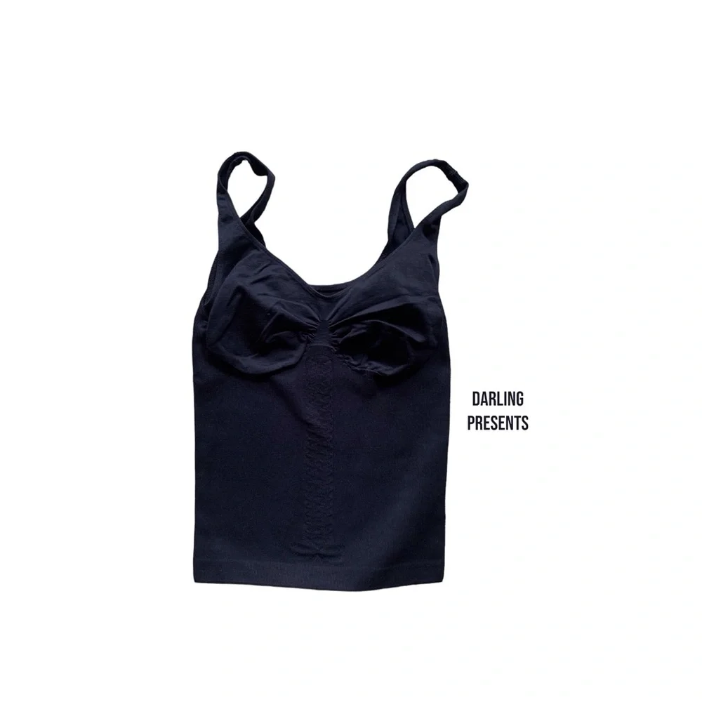 Guess Shape Wear Tank Top Women Color Black Size XS/S